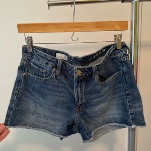 GAP Cut off Denim Shorty Shorts